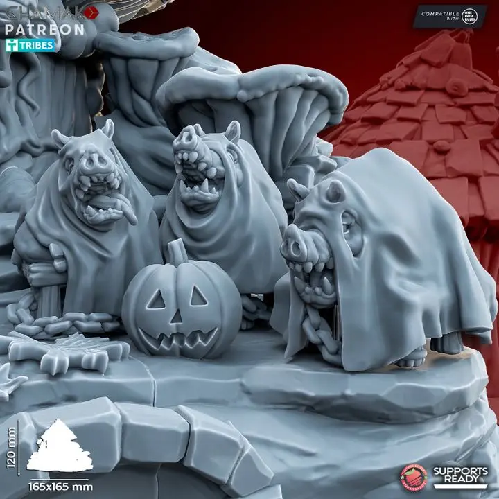 720X720-896 Halloween Diorama DET1.webp