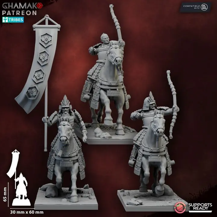 720X720-Mounted Samurai Yumi Detail 1 square.webp