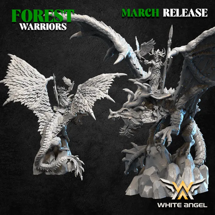 720X720-WOOD ELVES - LORD OF THE FOREST DRAGON 2.webp