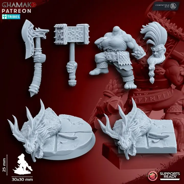 720X720-887 Dwarf Berzerker Dragon Slayer parts.webp