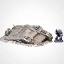 Txarli - Décors Science fiction - Epaves tank (Style 1, 28mm).webp