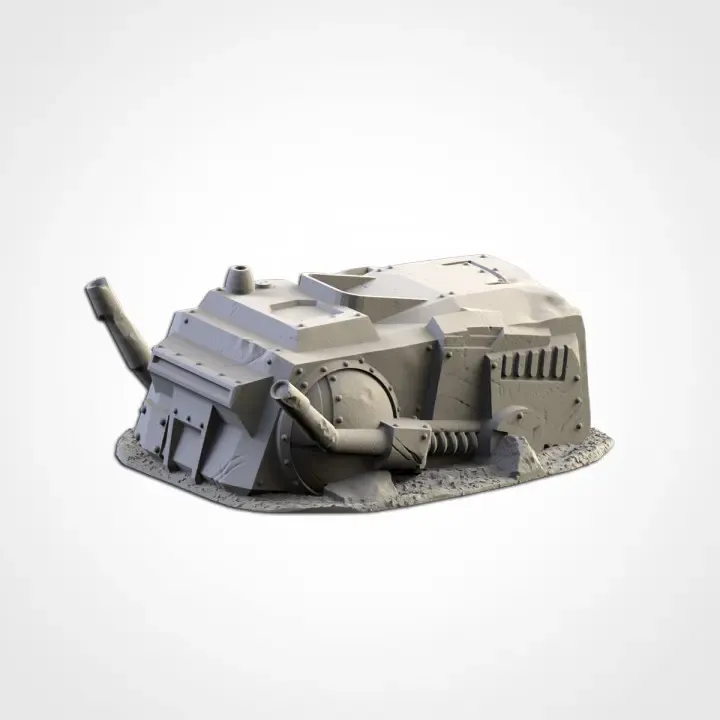 Txarli - Décors Fantasy - Robot Dog (Style 1, 28mm).webp