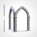 Txarli - Décors Fantasy - Ruines majestiques (Style 1, 28mm).webp