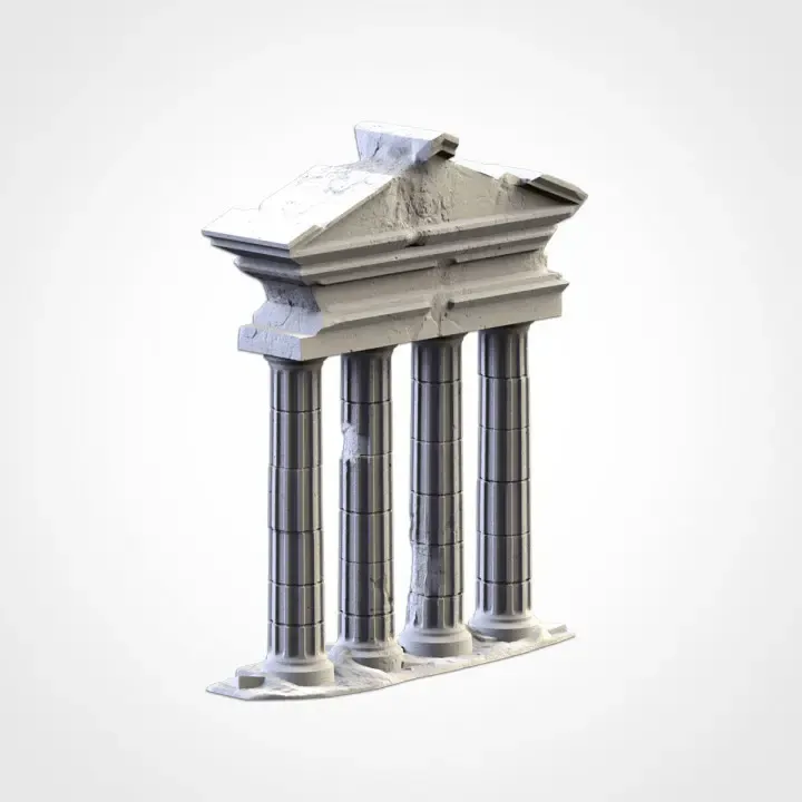 Txarli - Décors Fantasy - Temples classiques (Style 1, 28mm).webp