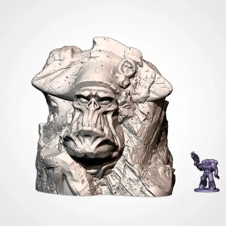 Txarli - Décors Fantasy - Monuments Orcs II (Style 1, 28mm).webp