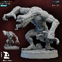Ghamak - Fantasy - Enfant chaotique (28mm, Socle carré).webp