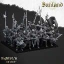 Highlands Miniatures - Troupes impériales avec hallebardes (Socle carré, 28mm, Avec Etat major compl.webp