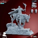 Ghamak - Fantasy - Empire - Chasseur de sorcière monté (28mm, Socle carré).webp