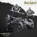 Highlands Miniatures - Grand Canon (Socle carré, 28mm).webp