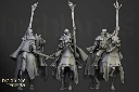 Highlands Miniatures - Magiciens de bataille I (Socle carré, 28mm).webp