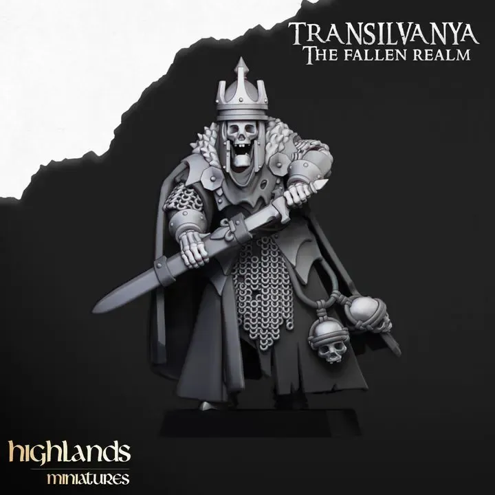 Highlands Miniatures - Seigneur revenant (Socle carré, 28mm).webp