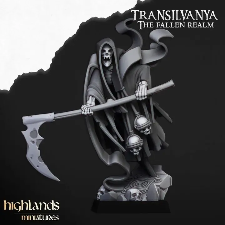 Highlands Miniatures - Faucheuse (Socle carré, 28mm).webp