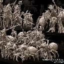 Avatars of War - Régiment de cavaliers Goblins sur araignées (Battle Ready) (Socle carré, 28mm, Avec.webp