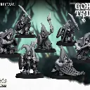 Highlands Miniatures - Gobelin nocturnes armes de base et boucliers (28mm, Socle carré, Avec Etat ma.webp