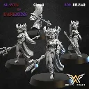 White angel - Dark elves - Matriarche (Socle carré, 28mm).webp
