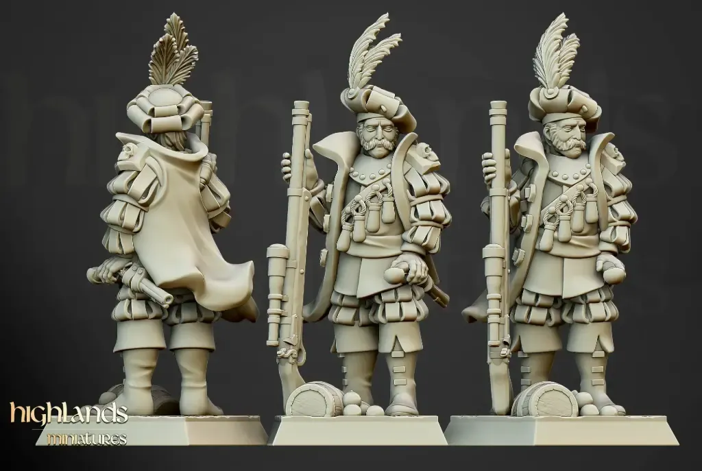 Highlands Miniatures - Otto von Schrute I (Socle carré, 28mm).webp