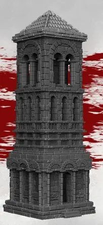 Dark realms - Arkenfel (Gondor) - Tour 2 toit en pente