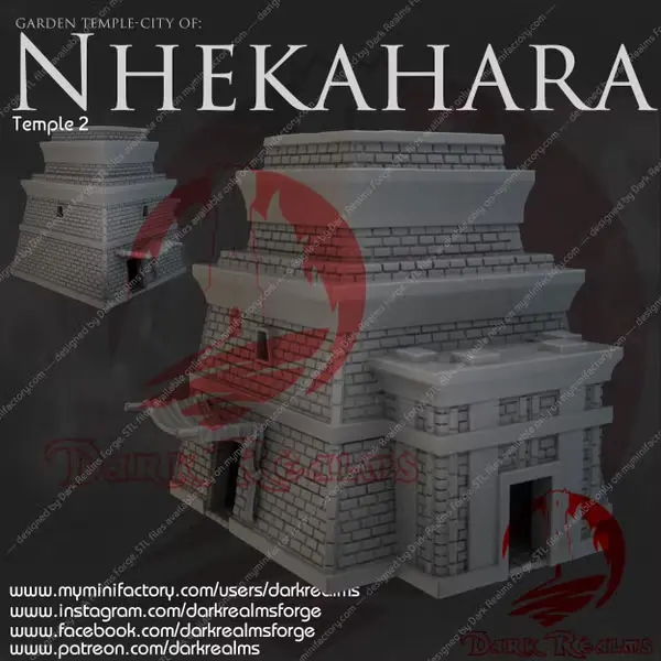 Dark realms - Nhekahara - Temple 2