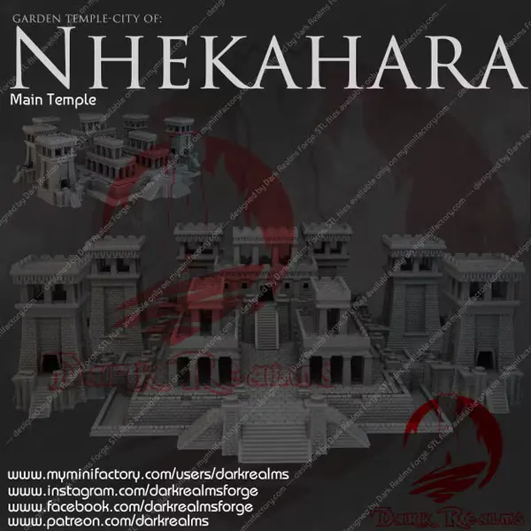 Dark realms - Nhekahara - Temple principal