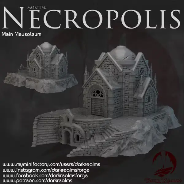 Dark realms - Necropolis - Grand mausolé