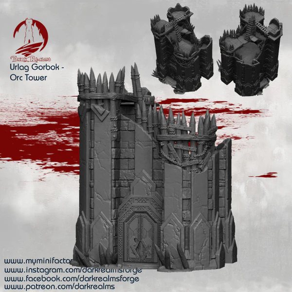 Dark realms - Orc - Bastion orc (28mm)