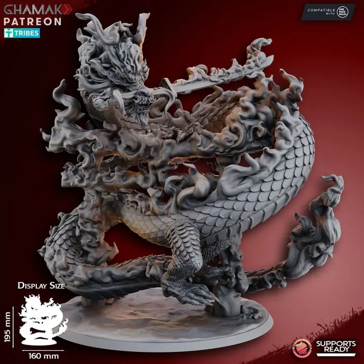 Ghamak - Fantasy - Akai - Fire Dragon