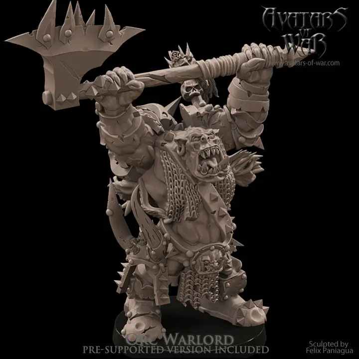 Avatars of War - Seigneur orc arme lourde