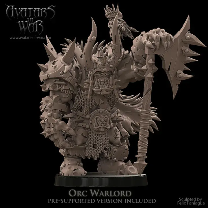 Avatars of War - Seigneur orc arme lourde 2