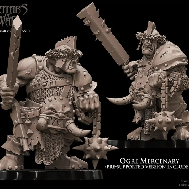 Avatars of war - Ogre - Mercenaire