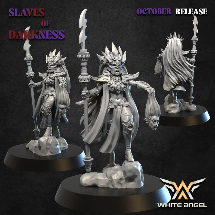 White angel - Dark elves - Reine des elfes noires du sud