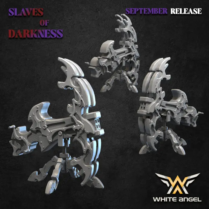 White angel - Dark elves - Baliste noire avec crew