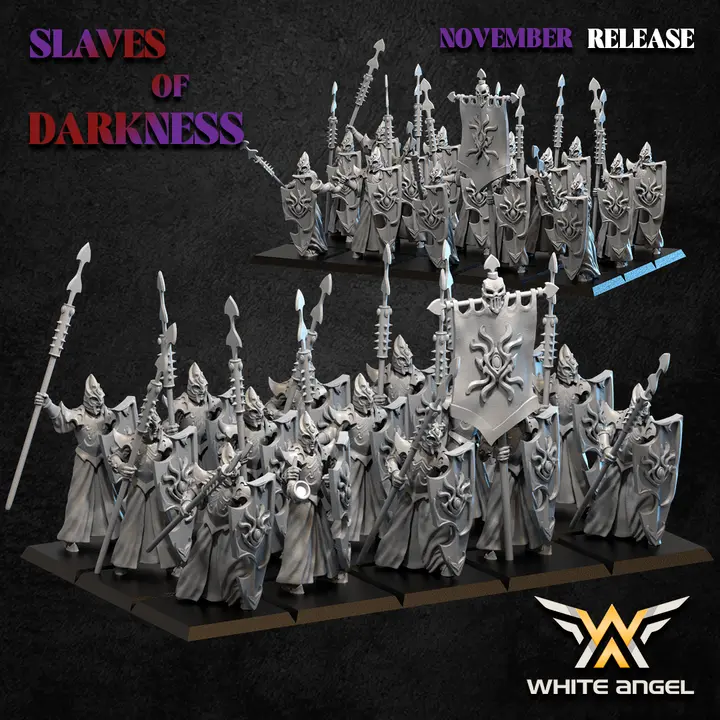 White angel - Dark elves - Gardes aux harpons