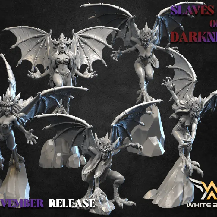 White angel - Dark elves - Harpies