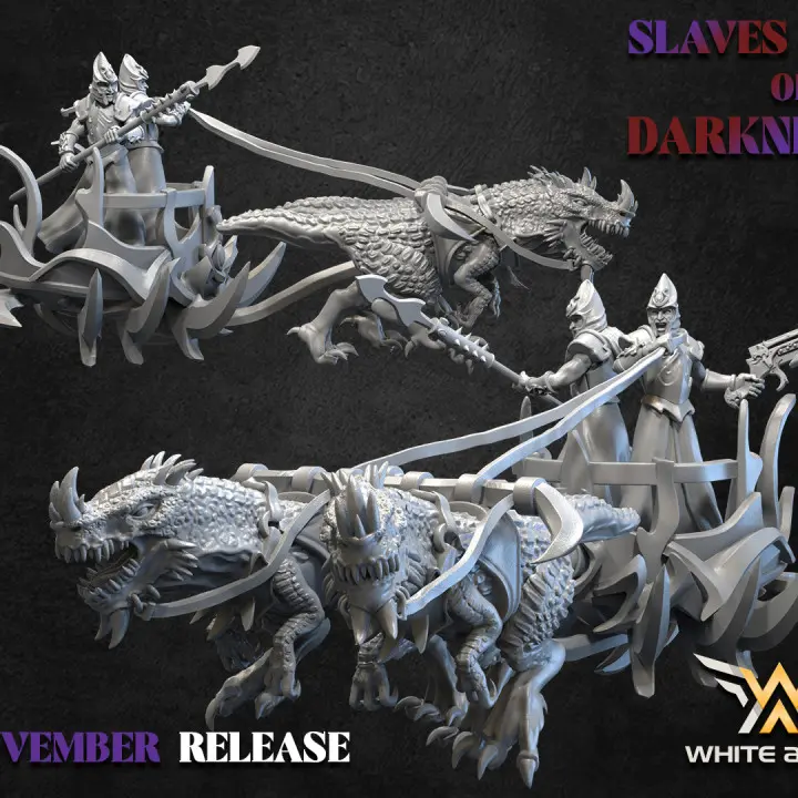 White angel - Dark elves - Char cauchemars