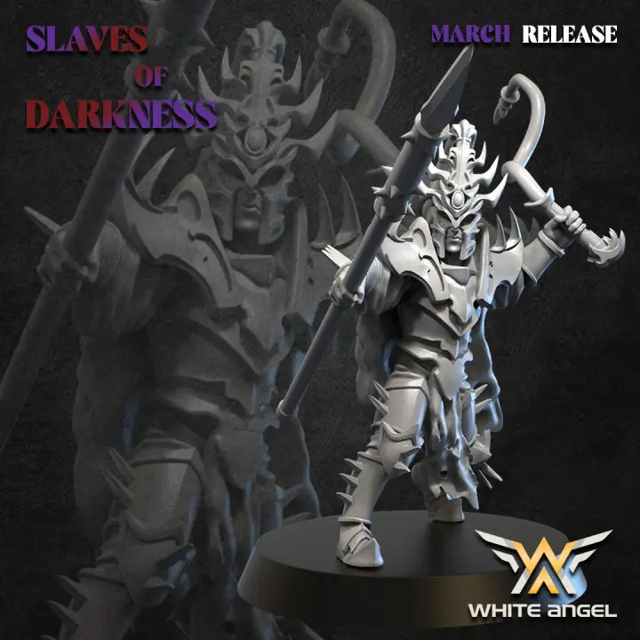 White angel - Dark elves - Personnage scorpion noir