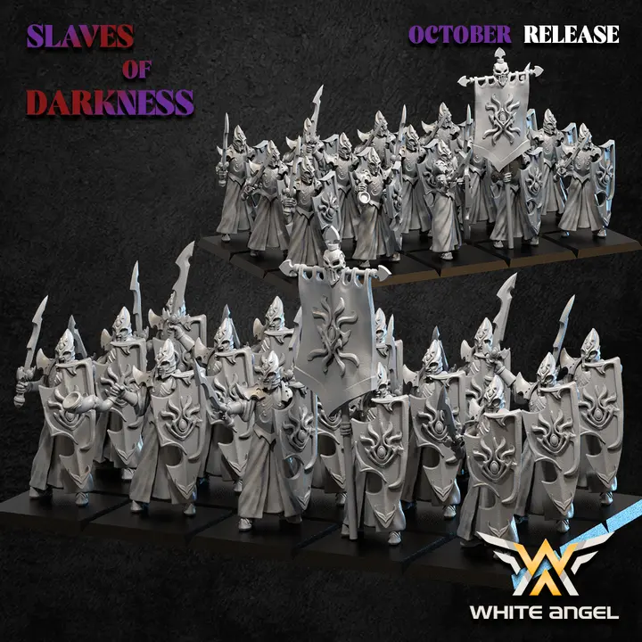White angel - Dark elves - Gardes noirs