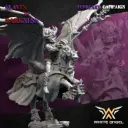 White angel - Dark elves - Sorcière sur pégase