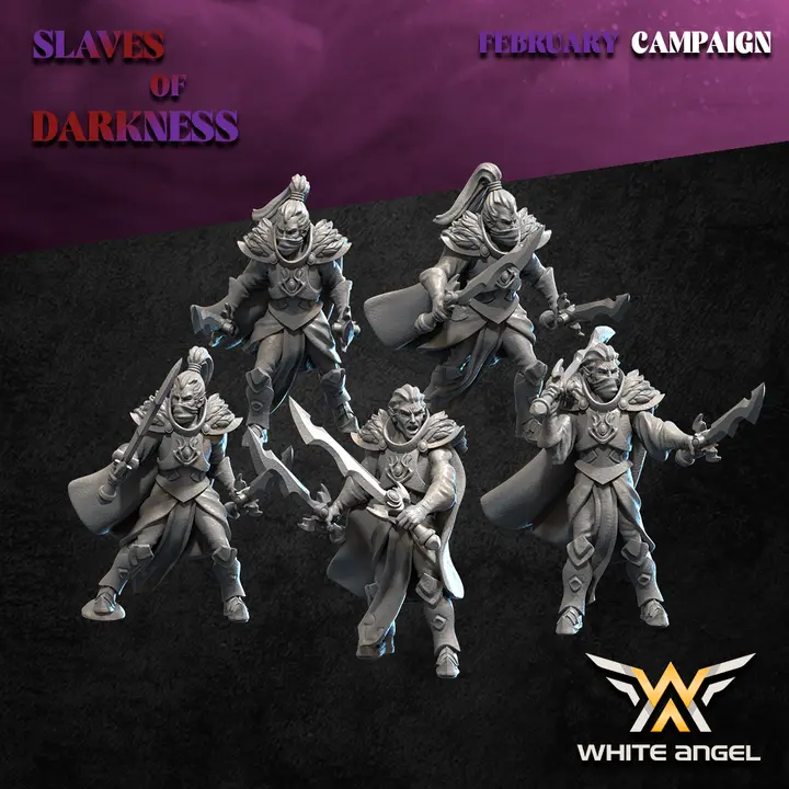 White angel - Dark elves - Ombres