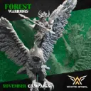 White angel - Elfes sylvains - Seigneur sur aigle