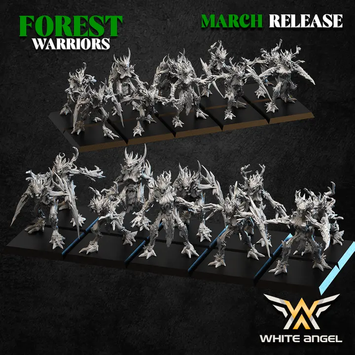 White angel - Elfes sylvains - Esprits de la forêt