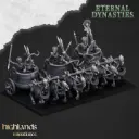 Highlands Miniatures - Chars squelettes antiques
