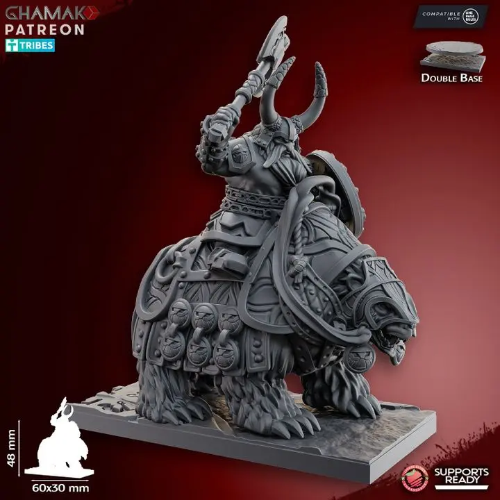 Ghamak - Fantasy - Seigneur sur Ours