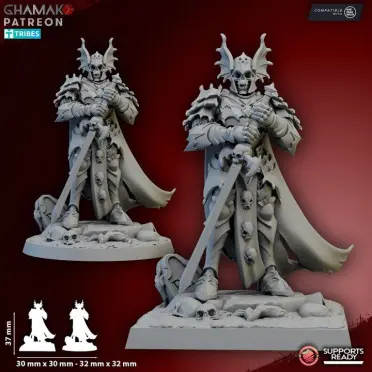 Ghamak - Fantasy - Vampires - Miklós the Broken à pied