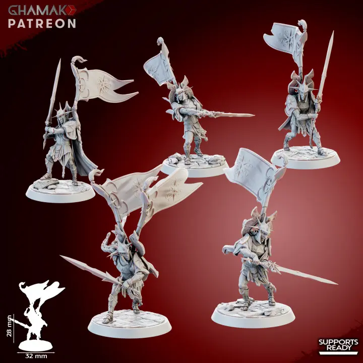 Ghamak - Fantasy - Elfes Lumineux - Dragon Scales