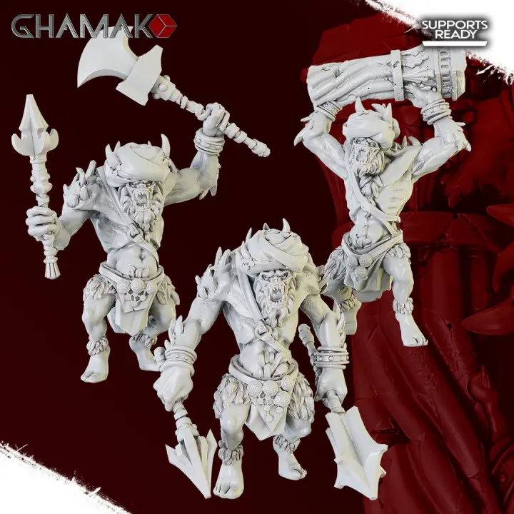 Ghamak - Fantasy - Ogres Persian - Yeti Squad