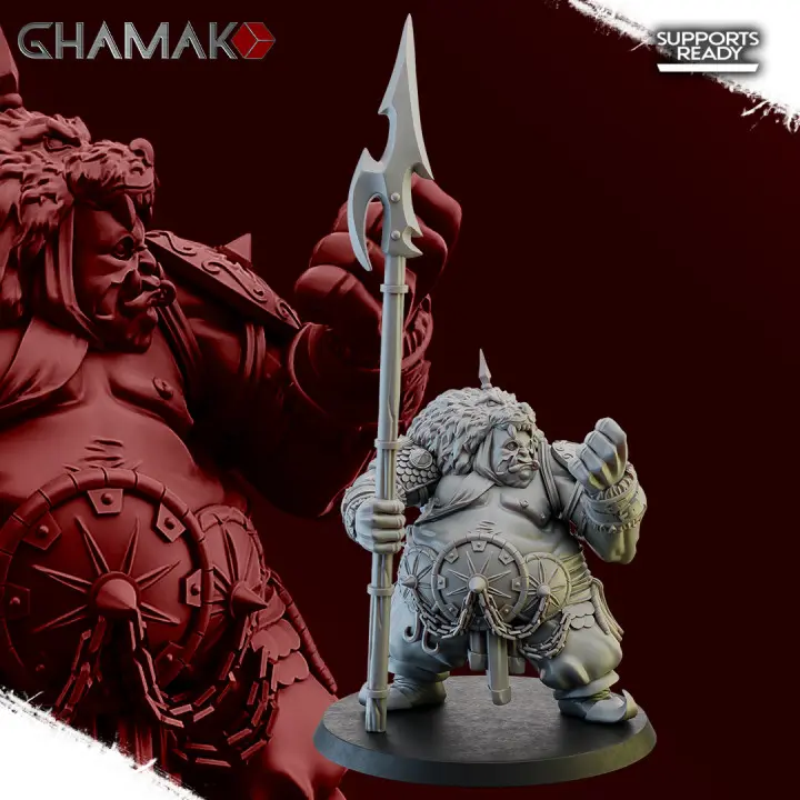Ghamak - Fantasy - Ogres Persian - Ogre Chasseur