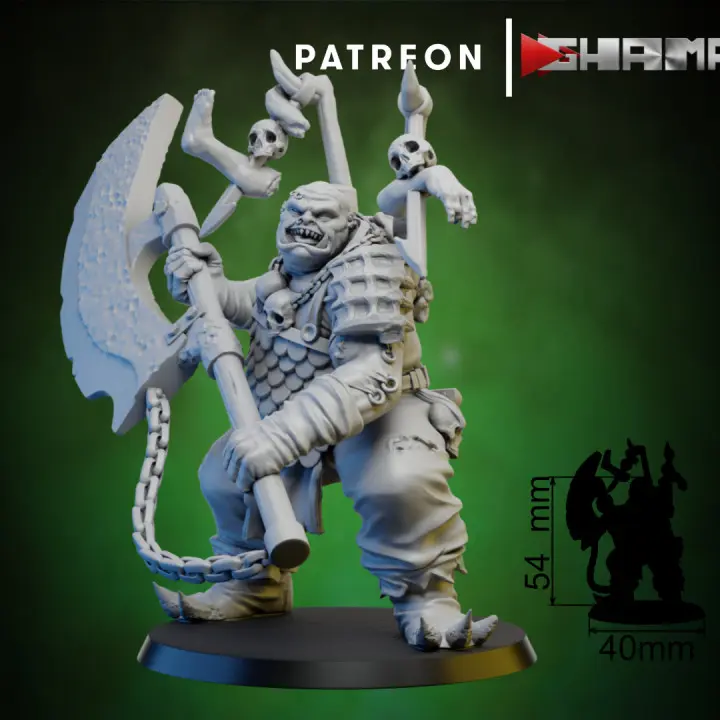 Ghamak - Fantasy - Ogres Persian - Ogre Boucher