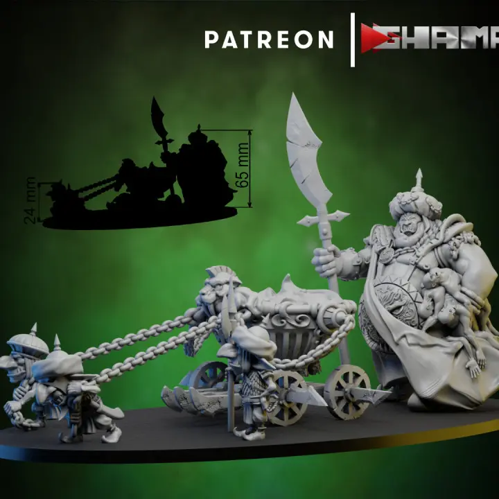 Ghamak - Fantasy - Ogres Persian - Maitre ogre