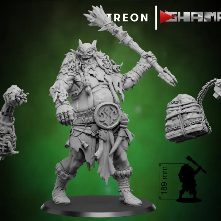 Ghamak - Fantasy - Ogres Persian - Géant ogre A