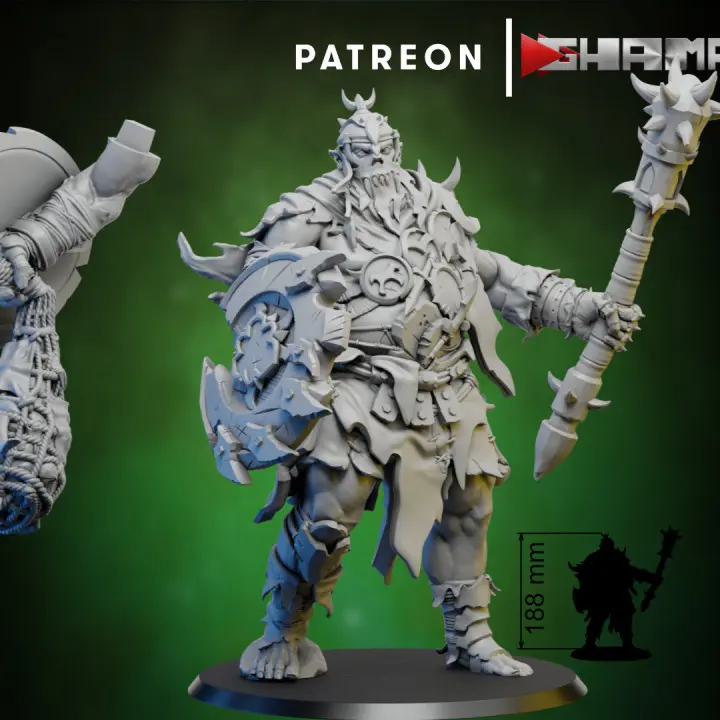 Ghamak - Fantasy - Ogres Persian - Géant ogre B